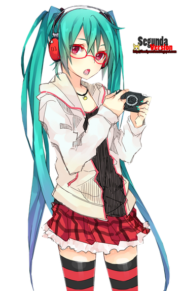 Miku Hatsune Png File Download Free (white, indigo, black, beige)