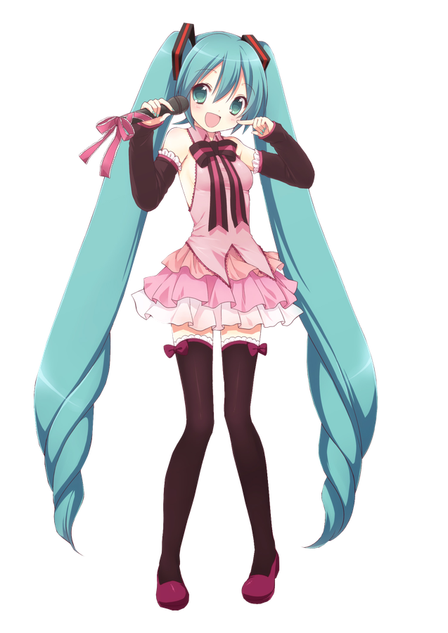 Miku Hatsune Png Hd Quality (silver, black)