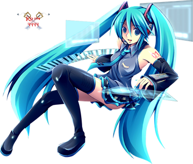 Miku Hatsune Png Photo Image (beige, mint, black, silver)