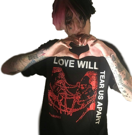 Lil Peep Png File (black)