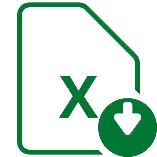 File Exel Download Icon Free Png Icon Download (green, black)