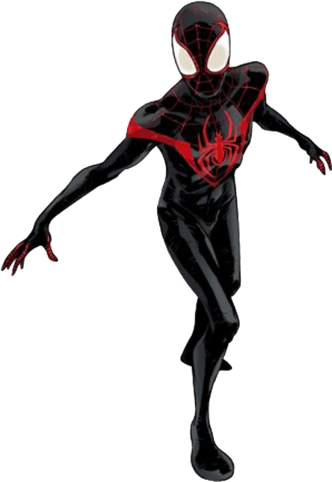 Miles Morales Png Photos (black)