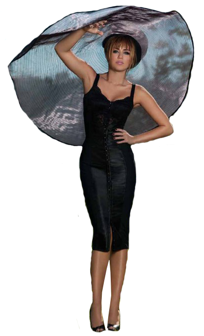 Miley Cyrus Png Photo (black)