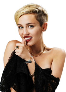 Miley Cyrus Transparent Images Png (black)