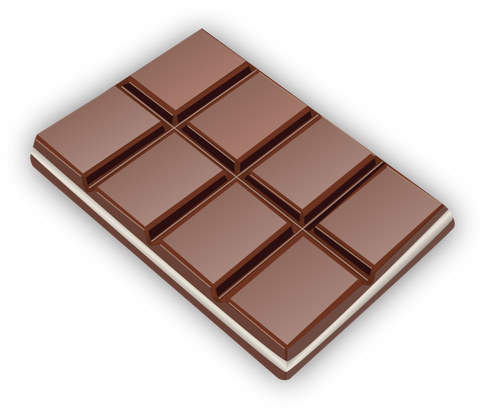 Milk Chocolate Candy Bar Png Clipart (black, gray)