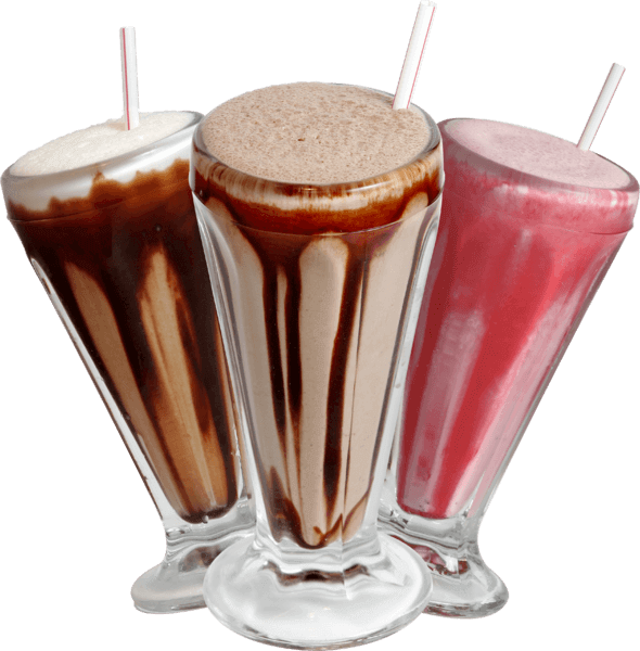 Milkshake Png Transparent Background (white, silver, lavender, black)