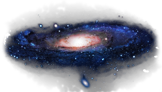 Milky Way Transparent Png (black)