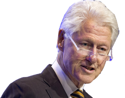 Bill Clinton Glasses Png (black, indigo)