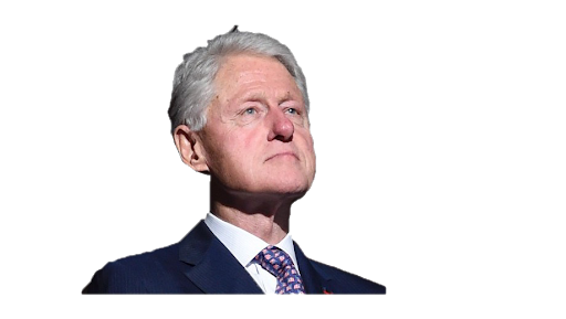 Bill Clinton Png (black, navy)