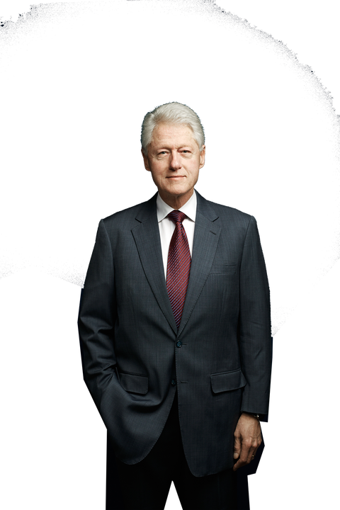 Bill Clinton Standing Png (black)