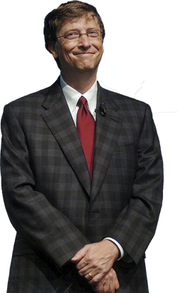 Bill Gates Png Hd (black)