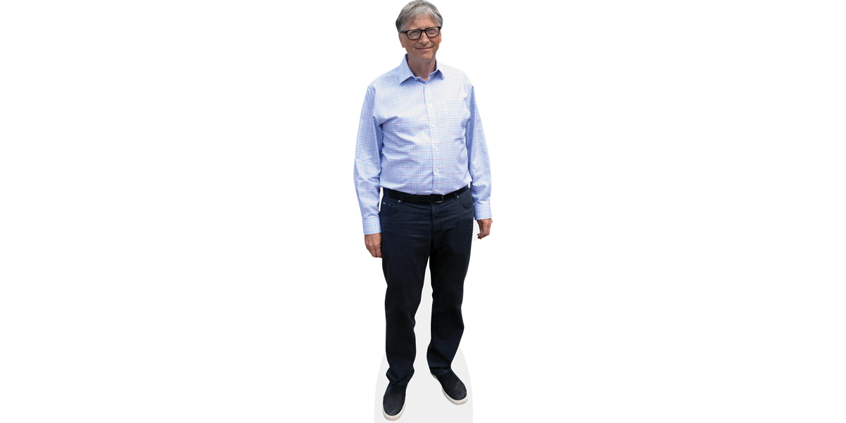 Bill Gates Png Isolated Image (white, lavender, black, gray)