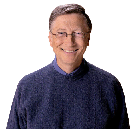 Bill Gates Png Transparent (black, navy)