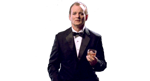 Bill Murray Png Hd (black)