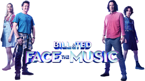 Bill Ted Face The Music Png File (white, black, navy)