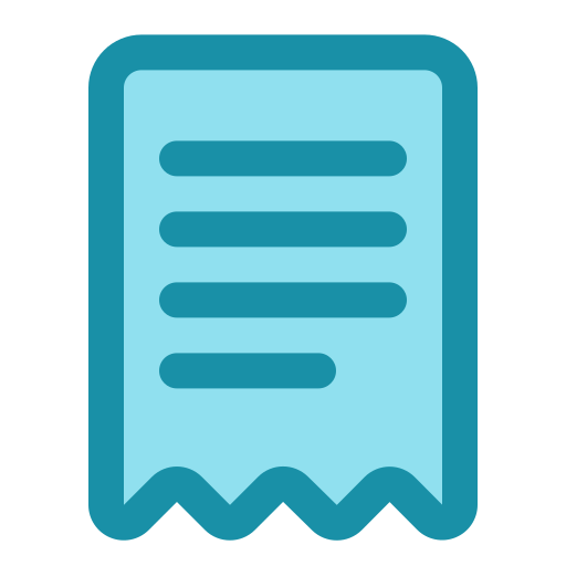 Bill Market Shop Invoice Icon Free Transparent Png Icon Download (teal, black, mint)