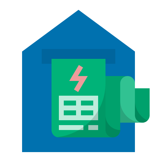 Bill Power Electricity Energy Icon Free Png Icon Download (teal, black)