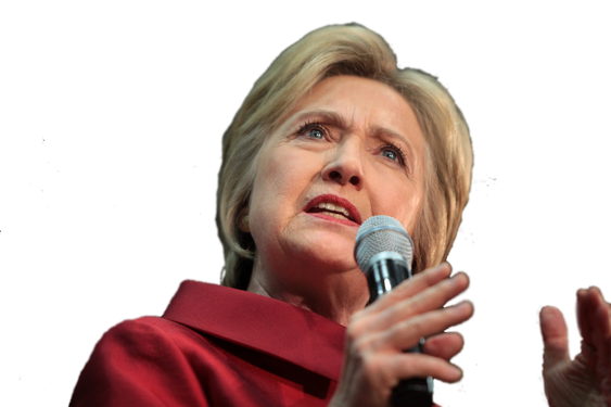 Hillary Clinton Png Image (black)