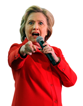 Hillary Clinton Png Transparent Image (black, red, maroon)