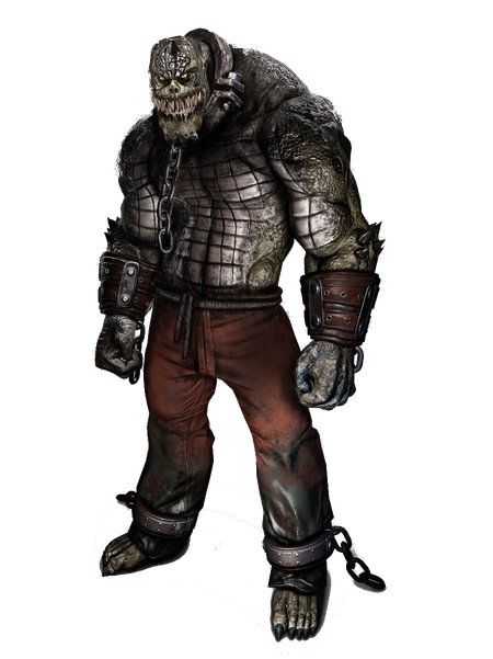 Killer Croc Png Isolated File (black)