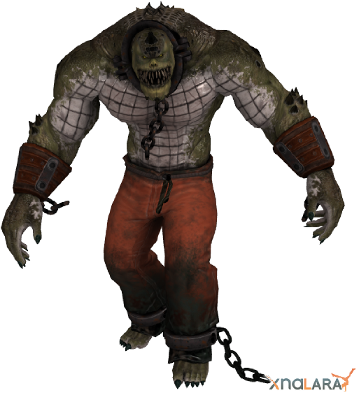 Killer Croc Png Isolated Pic (black)