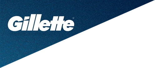 Gillette Logo Png File (black, navy, white)