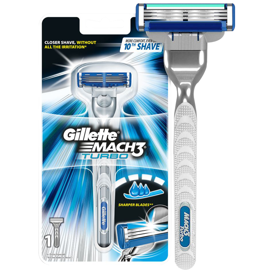 Gillette Png File (lavender, white)