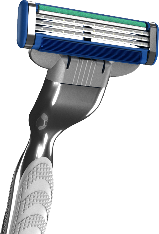 Gillette Png Pic (black, gray, white, silver)