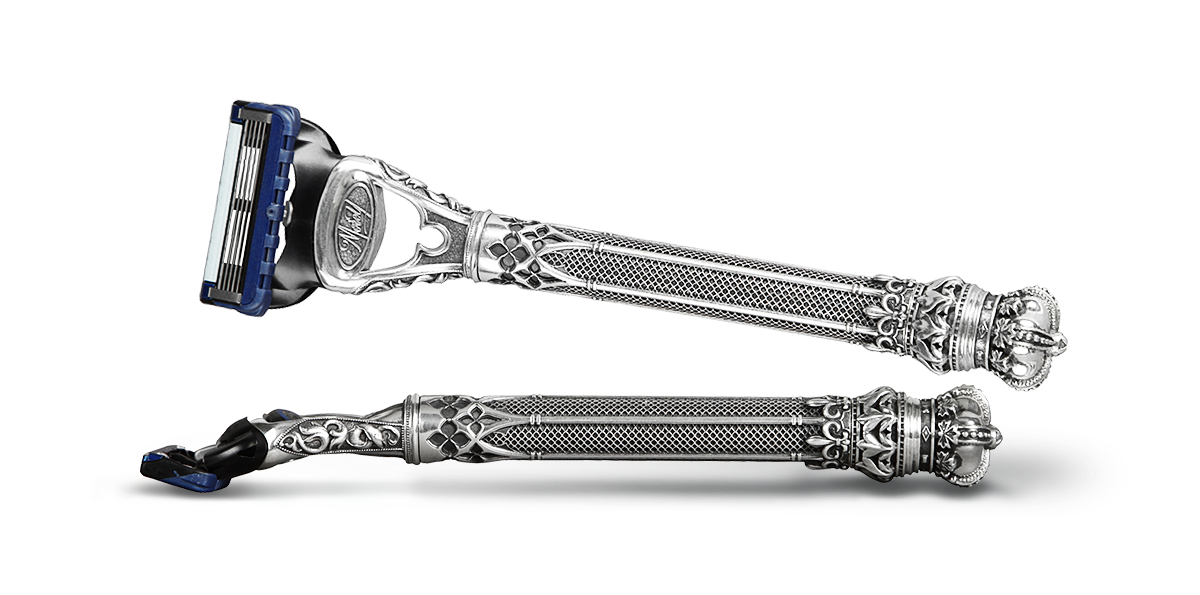 Gillette Razor Mens Png Free Image (black, white, silver)