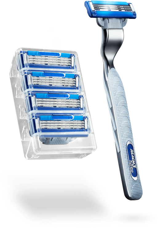 Gillette Razor Png File (black, gray)