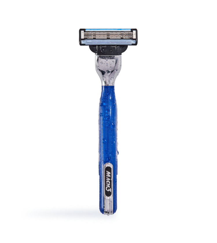 Gillette Razor Shaving Png Image (black, lavender, gray)