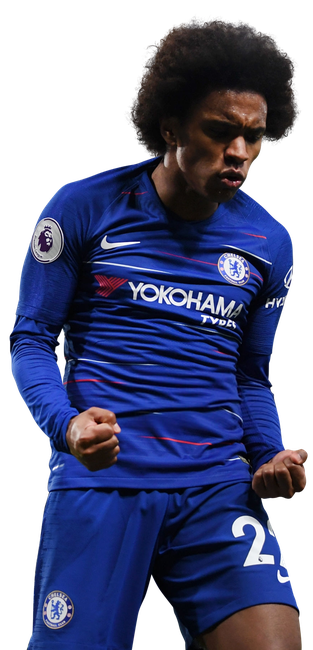 Willian Chelsea Png Image (navy, black)