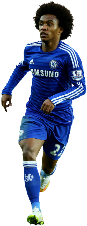 Willian Chelsea Png Photo (black)