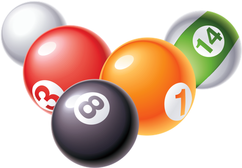 Billiard Ball Png Free Download (white, black, lavender, orange, chocolate)