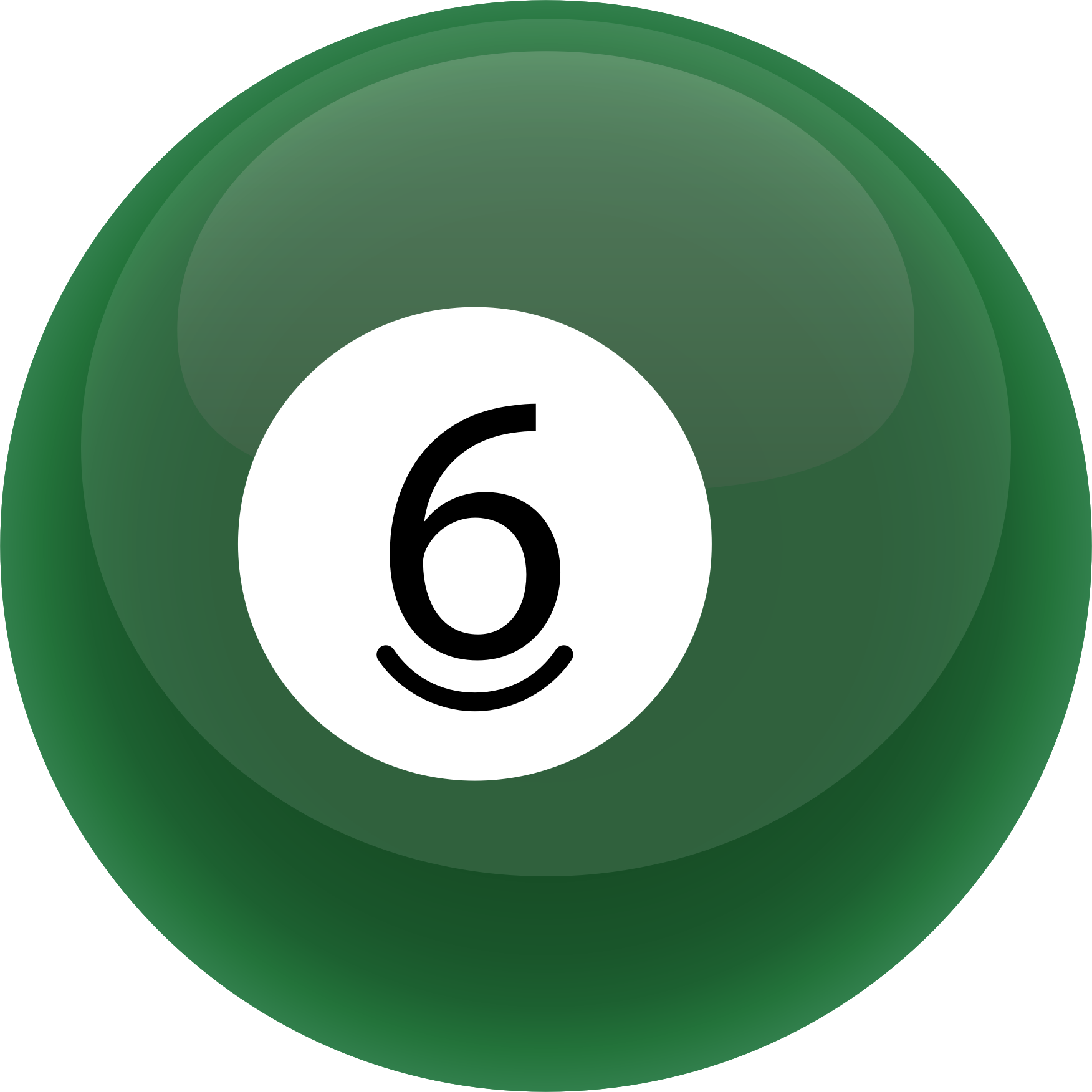 Billiard Ball Png Hd (white, green, black, teal)