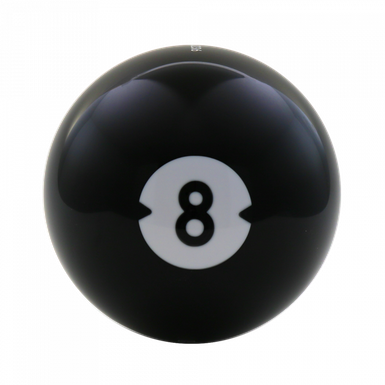 Billiard Ball Png Image (black)