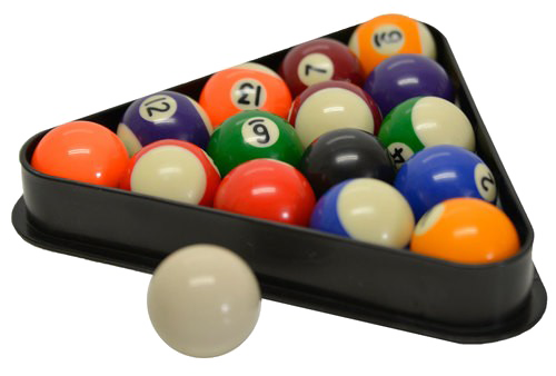 Billiard Ball Png Photo (white, black)