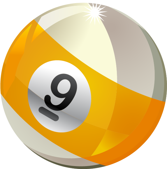 Billiard Ball Png Pic (white, black, beige, orange, gray)