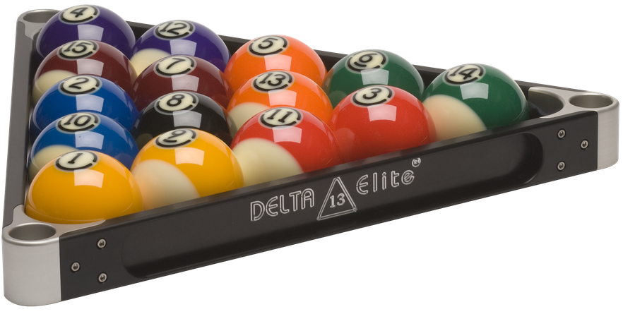 Billiard Balls Png Image (black, indigo)