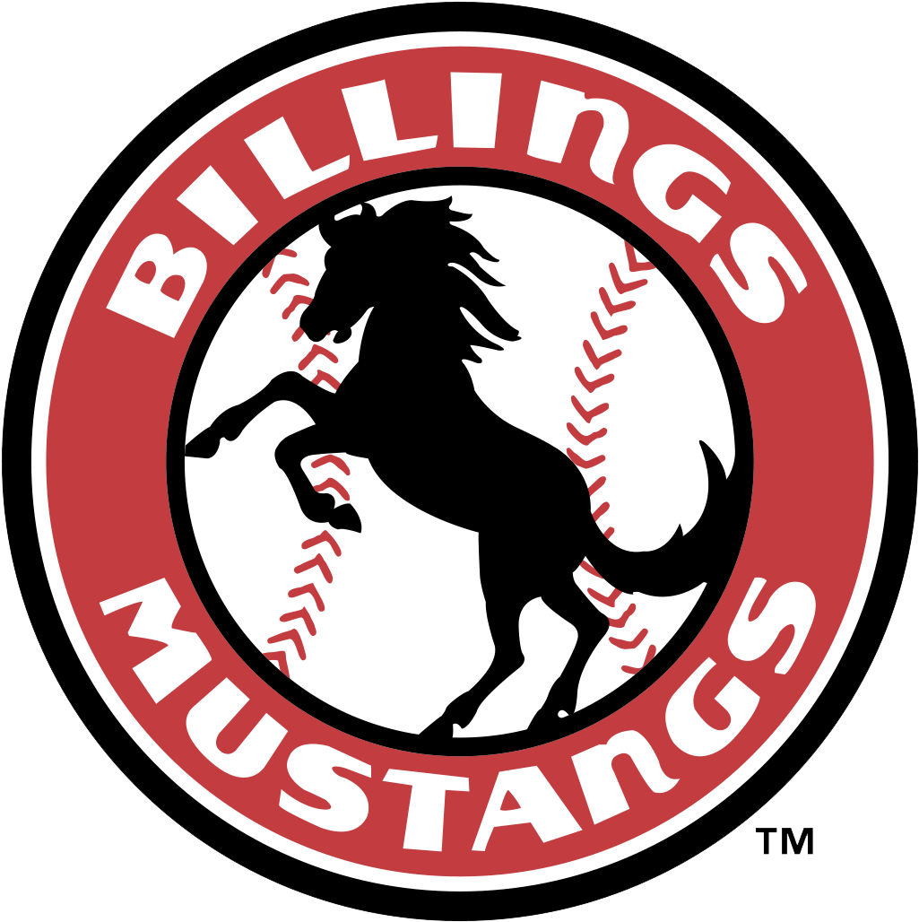 Billings Mustangs Png (white, black, chocolate)