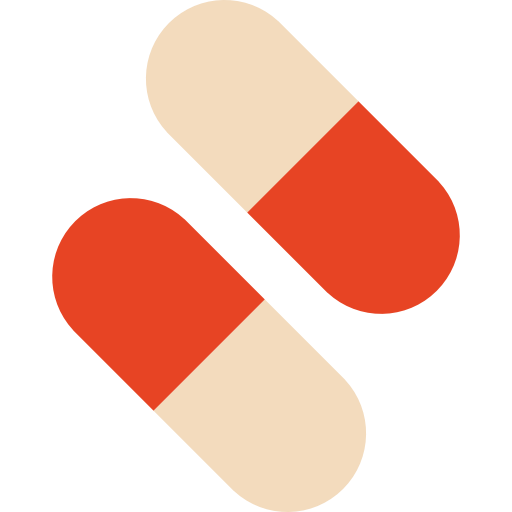 Pills Icon Free Png Icon Download (salmon, beige, black, pink, chocolate)