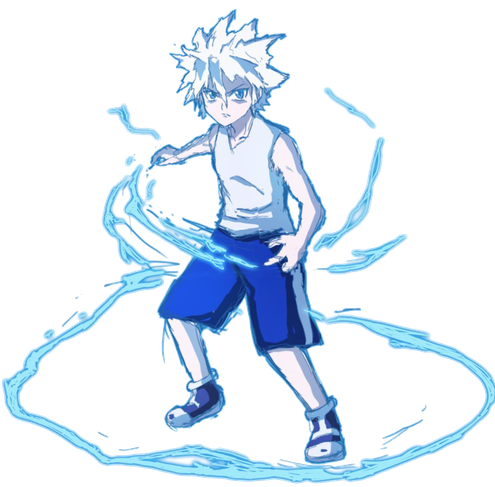 Killua Zoldyck Png Hd (white, lavender, blue, black)