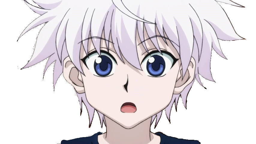 Killua Zoldyck Png Pic (white, beige, black)