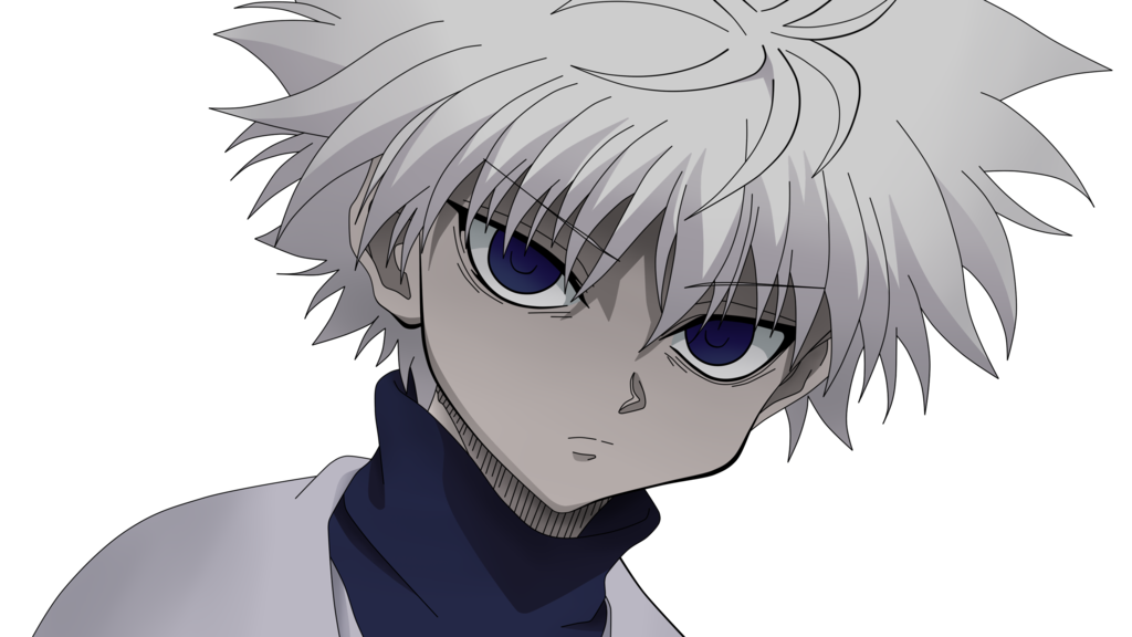 Killua Zoldyck Png Transparent Picture (silver, navy, black)