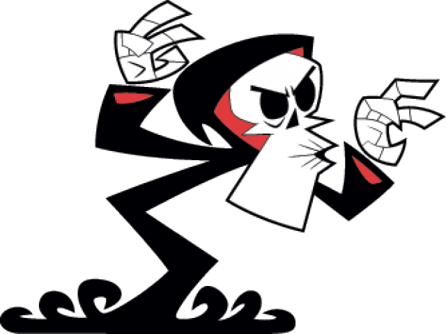 Billy And Mandy Png Isolated File (white, black)