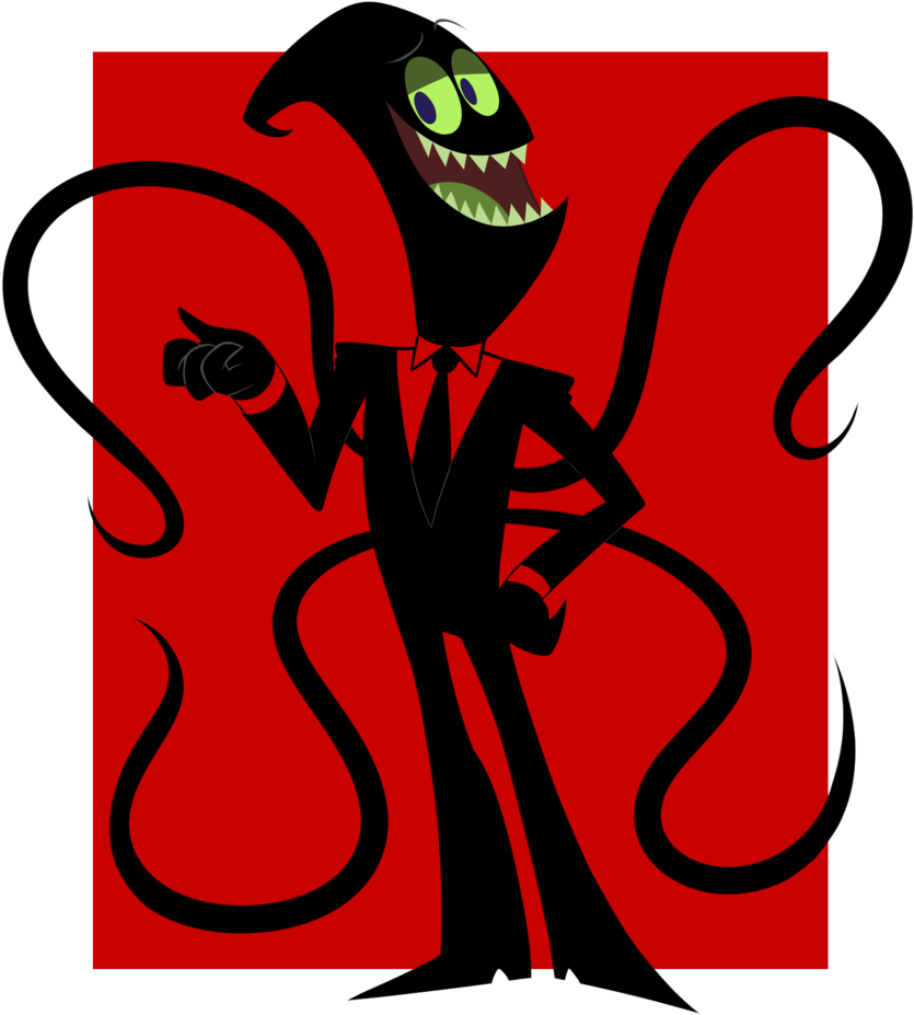 Billy And Mandy Png Picture (black, red)