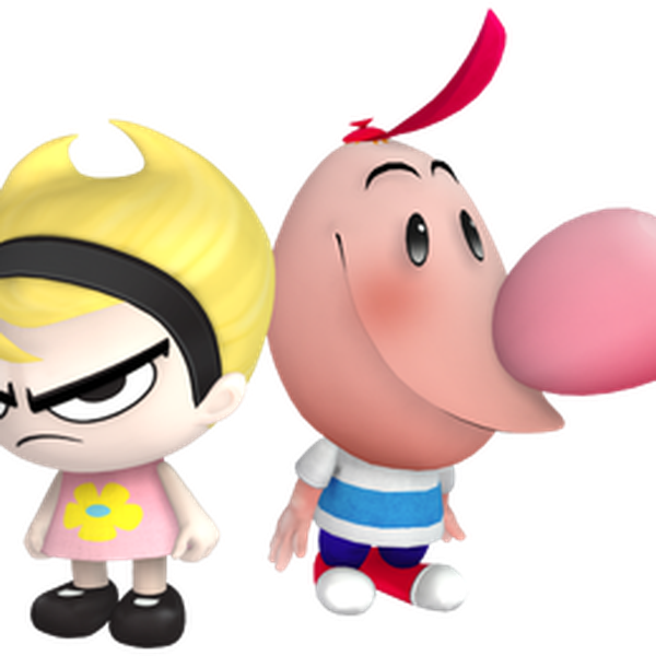 Billy And Mandy Transparent Png (white, beige, black, indigo)