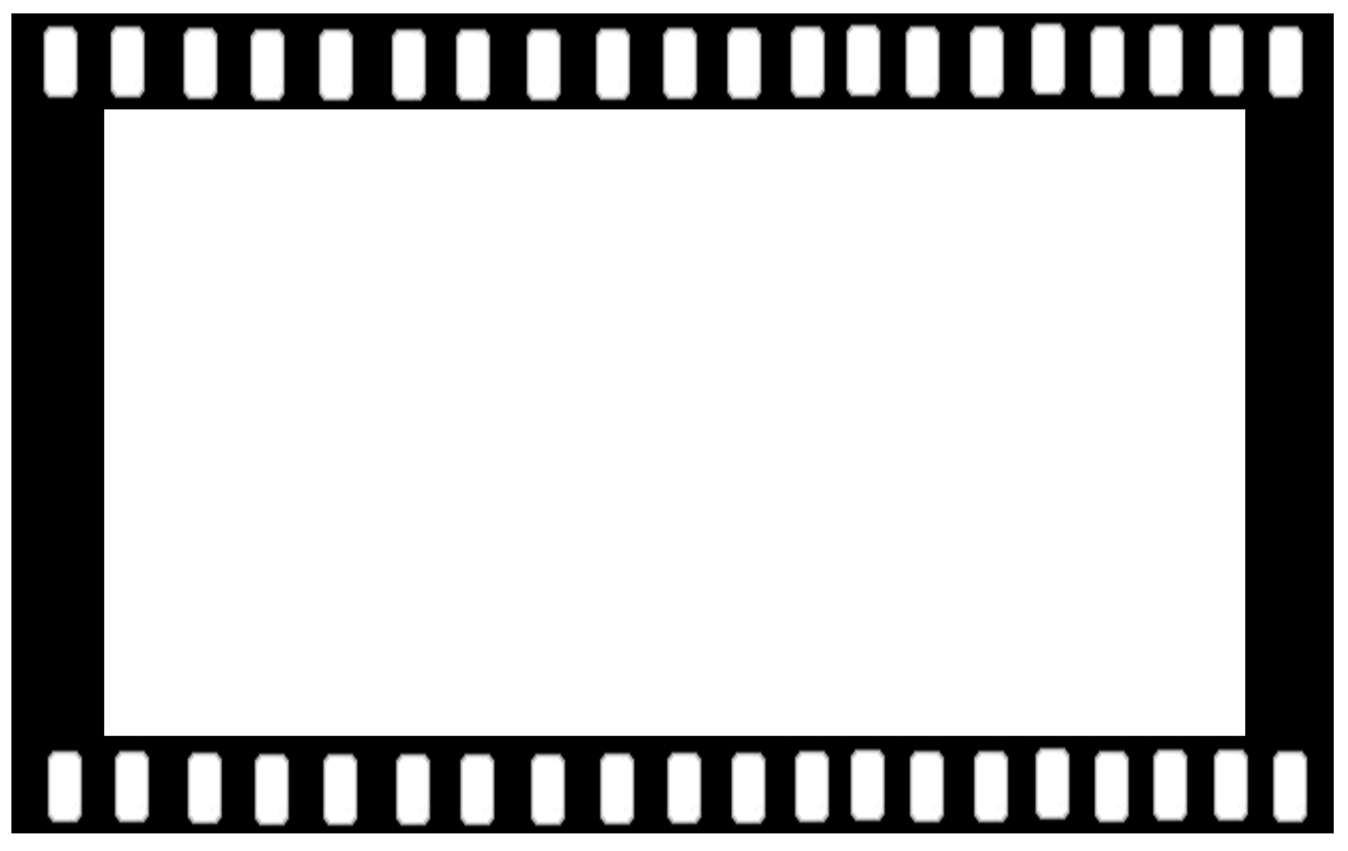 Film Frame Png Isolated File (white, indigo, lavender, black, silver)