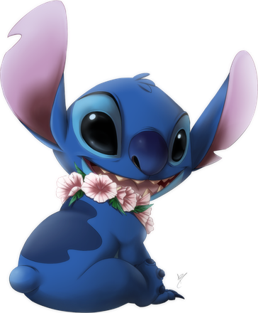 Lilo And Stitch Anime Png Image (silver, black, teal)