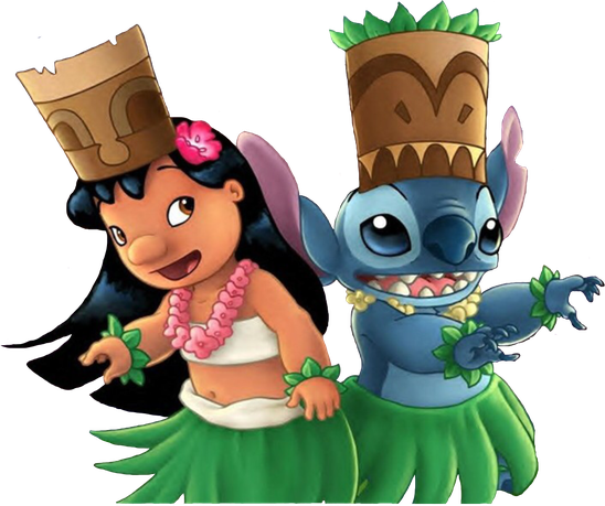 Lilo And Stitch Png Hd (black)